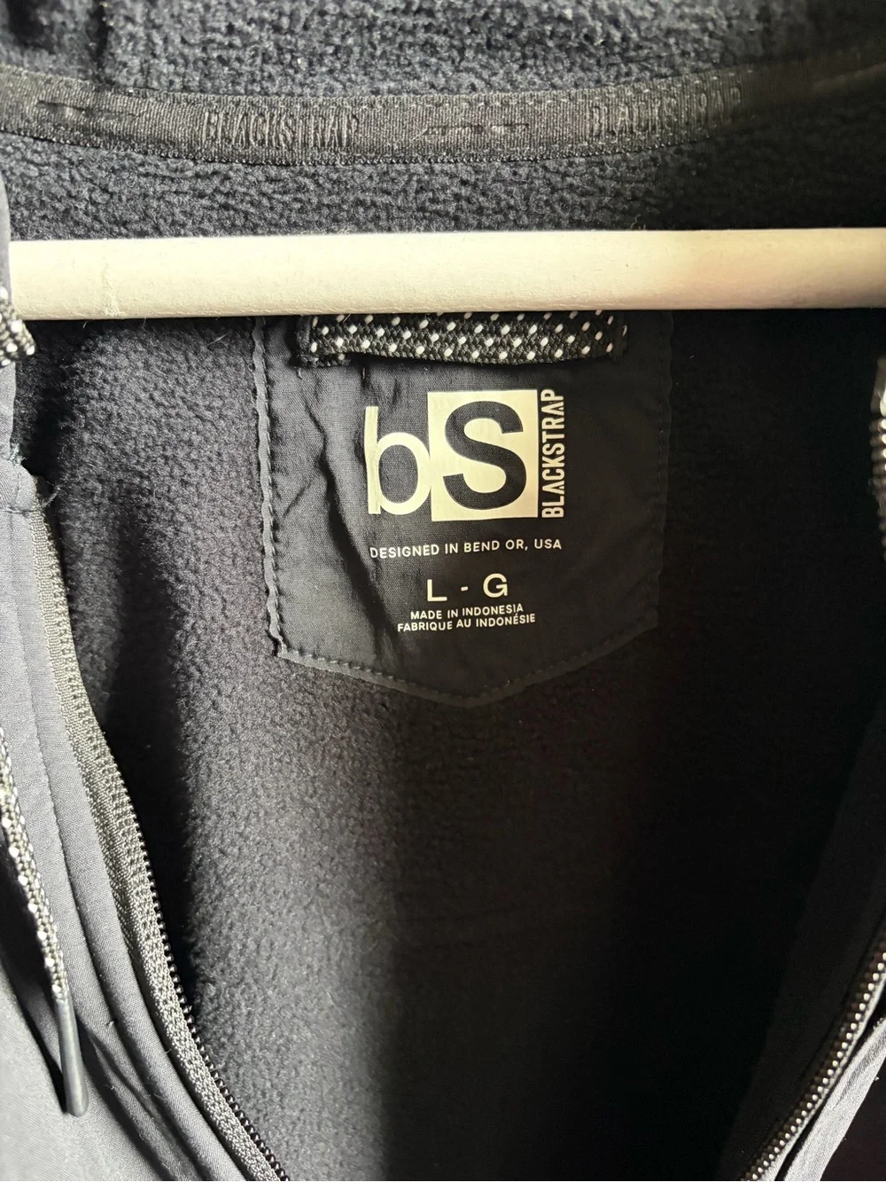 Men’s Gray Full-Zip Hooded Sweater
